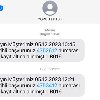 Çoruh Edaş Çoruh Elk. Saatlerdir Süren Kesinti