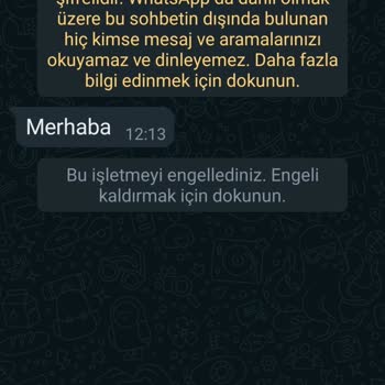 WhatsApp Şüpheli Mesaj Ve Güvenlik Endişem