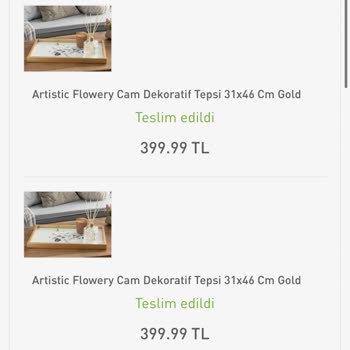 English Home Hem Eksik Hem Kırık Ürün