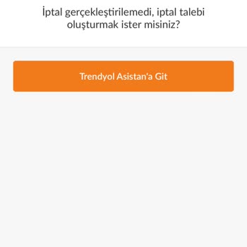 Boyner Trendyol Sipariş İptal Edemiyorum