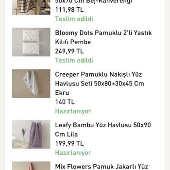 English Home 2456016212844167 Numaralı Sipariş Numara Teslim Edilmemesi