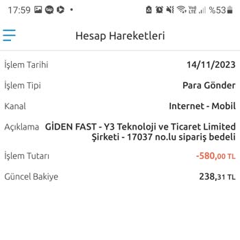 Geldimarket Mağduru Siparişim Gönderilmedi