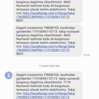 Trendyol Kargo Teslimatta Gecikme