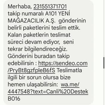Sendeo Kargonun Siparişimi Kaybetmesi