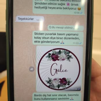 Rüya Tasarım Atölyesi Yenidoğan Hediyelik Siparişlerim Teslim Edilmiyor