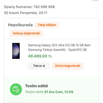 Samsung S23 Ultrada Verilmeyen Şarj Adaptörü!