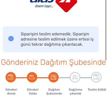 Aras Kargo Ürün Teslim Edilmeme Ve Haberim Olmadan İade Başlatılması
