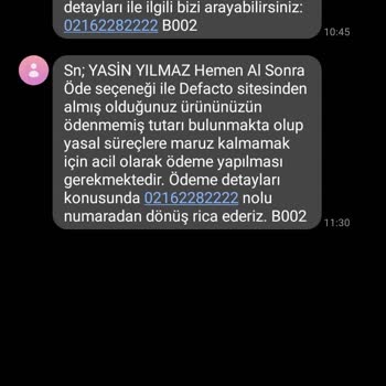 Haso.com.tr Haso Firmasından Ürün Almadım Siparişte Vermedim