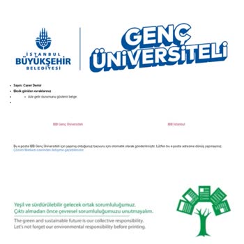 İBB Burs Evrak Yükleme Hatası