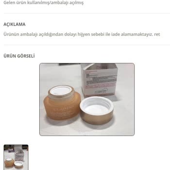 MM Kozmetik'in Üretim Tarihi 2016 Olan Kozmetik Ürün Satması!