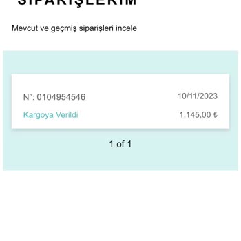Watsons Ödemesini Yaptığım Ürünlerim 1 Aydır Teslim Edilmedi