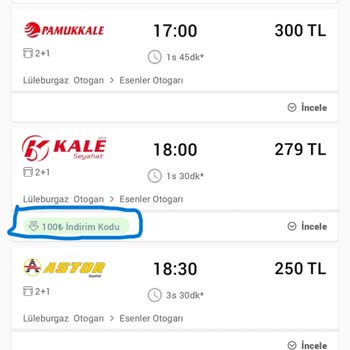 Obilet Beklenen İndirim Hüsranı