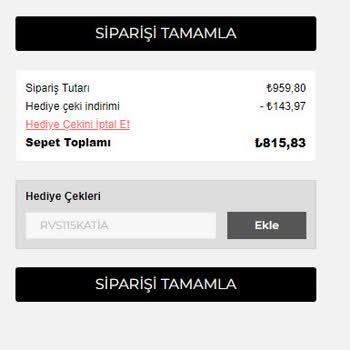 Katia & Bony İndirimi Ödemede İptal Ediyor!