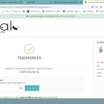 Petpal Verilen Siparişe Uygun Ürün Gönderimini Yapılmaması