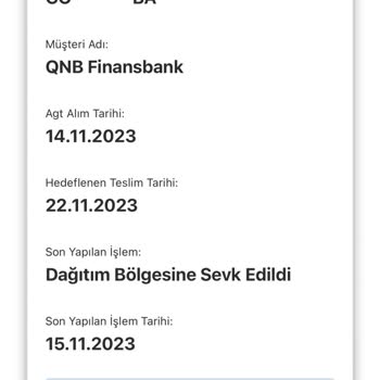 AGT Kurye (aynigunteslim.com) 1 Ay Oldu Teslim Yok Muhatap Yok