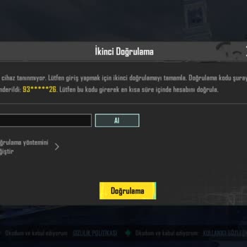 PUBG (Pubgmobile.com) Hesap Erişim Problemi Ve Destek Beklentisi