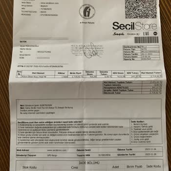 Ilmio Elbise Boyunun Ayarlanması İçin Tadilat Ücreti Alınması