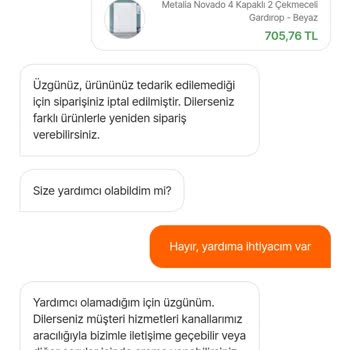 Hepsiburada Ürün Bilgim Dışında İptal Ediliyor.