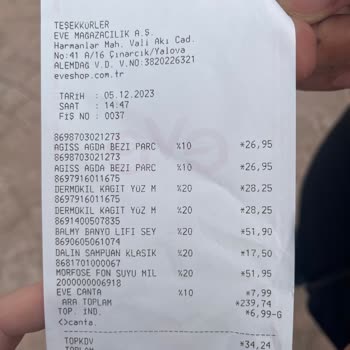 Eve Yalova Çınarcık Eve Shop Fiyat Sorunu