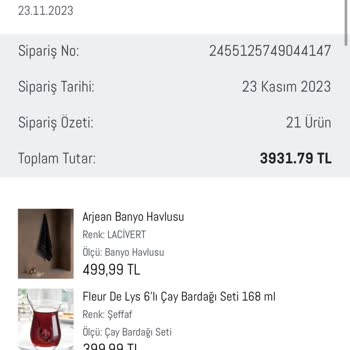 Madame Coco Siparişimin Aşırı Gecikmesi
