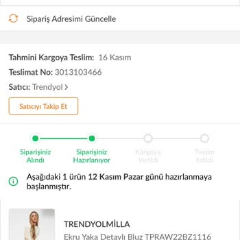 Trendyol Siparişim Kargolanmıyor Teslimat Tarihi Geçti