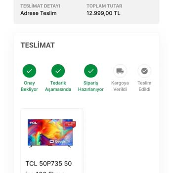 Media Markt Ürünümü Göndermiyorlar Hazırlanıyor Yazıyor 1 Ay Oldu
