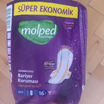 Molped 3D Bariyer Gece Pedi