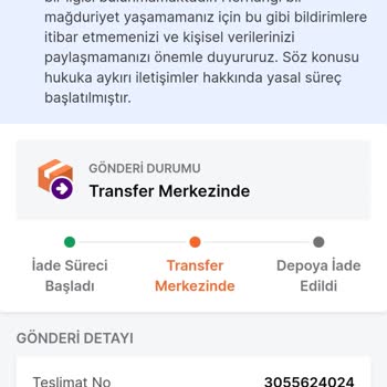 Trendyol'da Ki Her Sorunun İadeyle Sonuçlanması