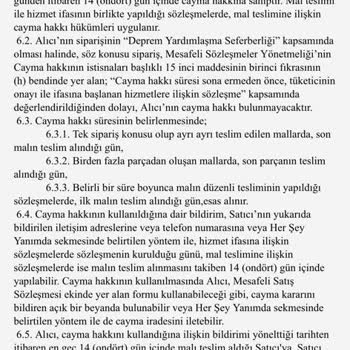 Vodafone Ücret İadesi Yapmıyor
