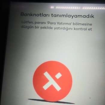 Akbank 5 TL'lik Banknot ATM'leri Kabul Etmiyor