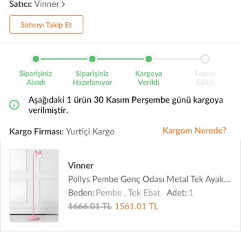 Trendyol Siparişim Kargoya Verildi Gözüküyor Ama Hiç Verilmemiş