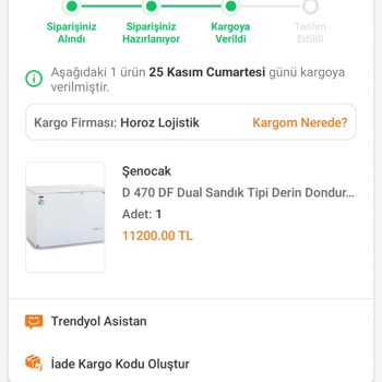 Trendyol.com Dan Aldığımız Ürün Teslim Edilmedi
