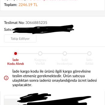 Trendyol Express Sorumsuzluğu Kayıp Ürün