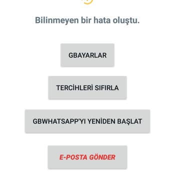 GB Whatsapp WhatsApp Atıyor Beni