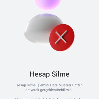 A101 Hadi Hesabımın Silinmesini İstiyorum