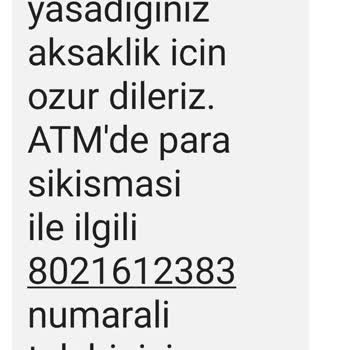 Akbank ATM Para Vermeyip Hesaptan Kesme