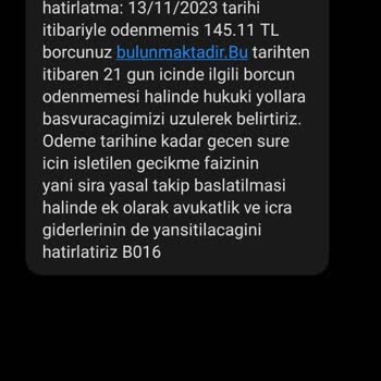 TurkNet 60 TL Faturaya 8500 TL İstiyor