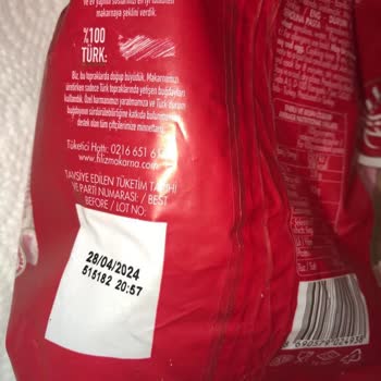 Filiz Makarna Paketli Gıdalarda Beklenmedik Misafirler