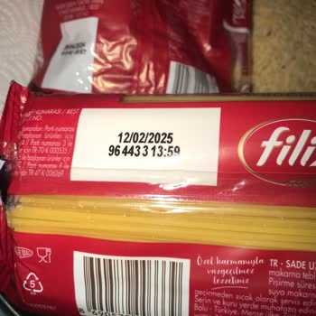 Filiz Makarna Paketli Gıdalarda Beklenmedik Misafirler