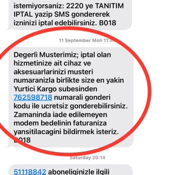 Superonline Modem Ücret İademin Yapılmaması