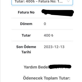 PTT Bank PTT Elektrik Yardımı Hatası