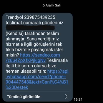 Sendeo Kargo Firmasının Ürünümü Esir Tutması, Verdiği Zarar