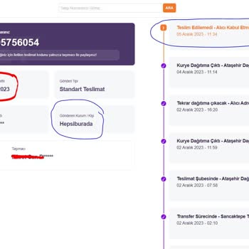 Hepsiburada Ürün Temin Edememe