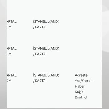 PTT Kargo Dağıtım Merkezi / Adresimde Olduğum Halde Teslim Edilmedi