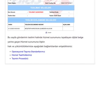 Aras Kargo Gaziemir Şubesi İlgisizliği