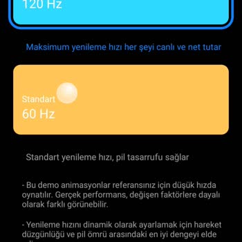 120 Hz Telefon PUBG De 45 FPS Veriyor