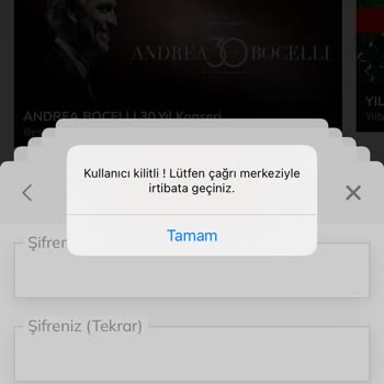 Passolig Kullanıcı Kilitli Hatası