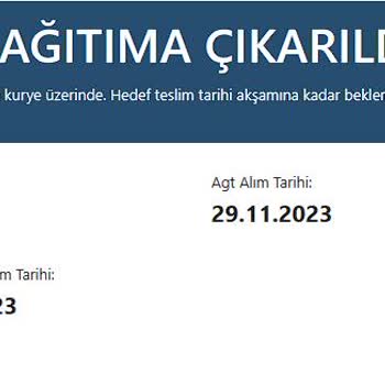 Amazon Ve AGT Kurye'nin Teslimat Yapamaması