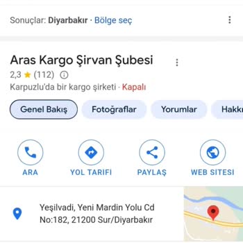 Aras Kargo Kargonun Teslim Edilmemesi