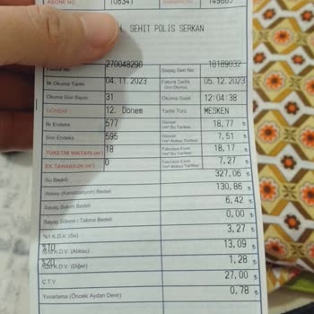 Samsun Büyükşehir Belediyesi Artarak Çoğalan Su Faturası